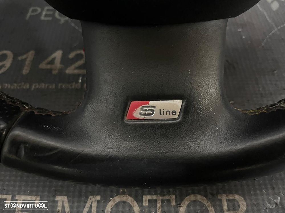 Volante usado pele com airbag AUDI A4 B7 S-LINE - 4