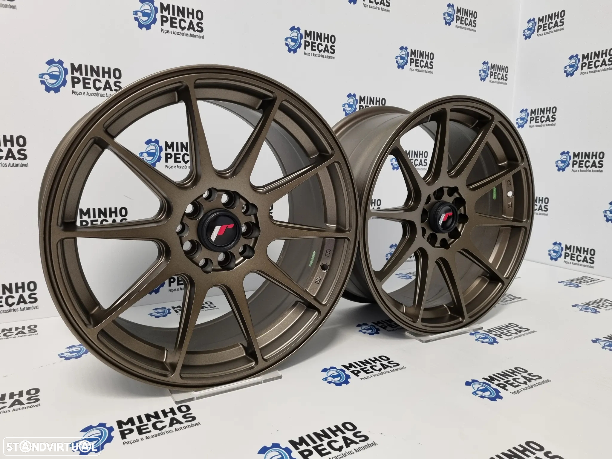 Jantes Japan Racing (JR11) em 17 Bronze (5X100 | 5X114.3) - 3