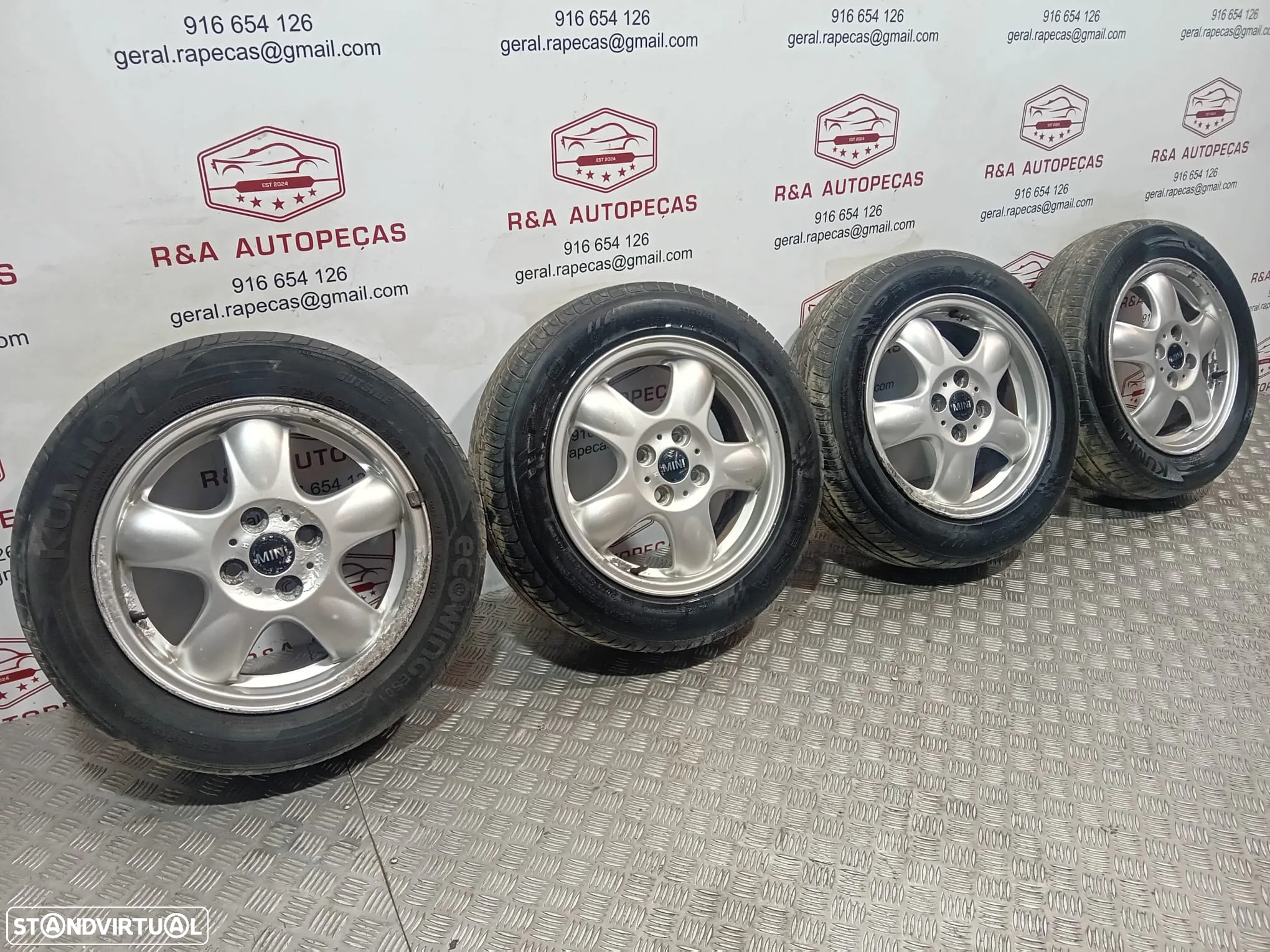 JANTES ORIGINAIS MINI COOPER R50 15 4X100 - 2