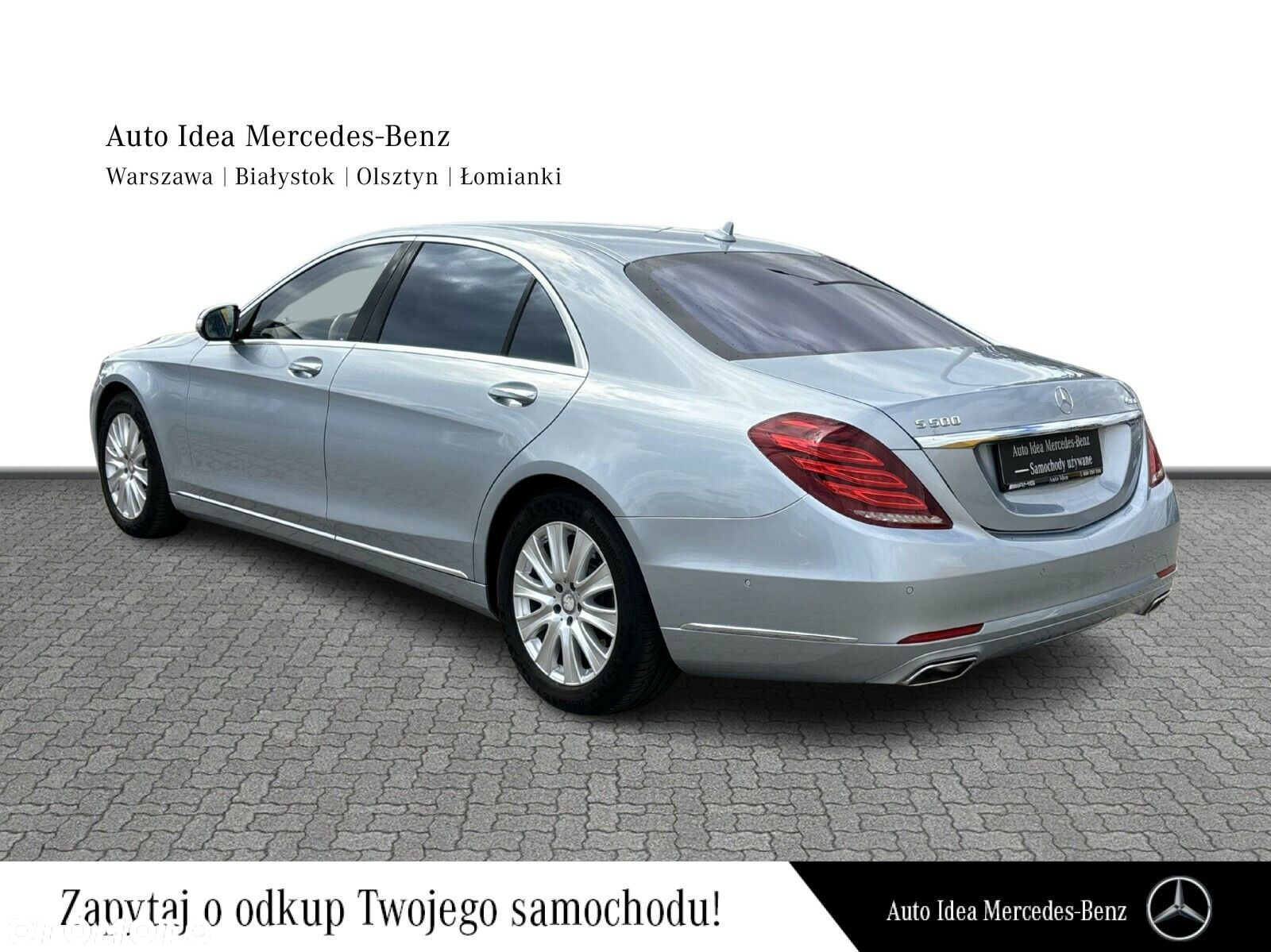 Mercedes-Benz Klasa S 500 4-Matic L 7G-TRONIC - 4