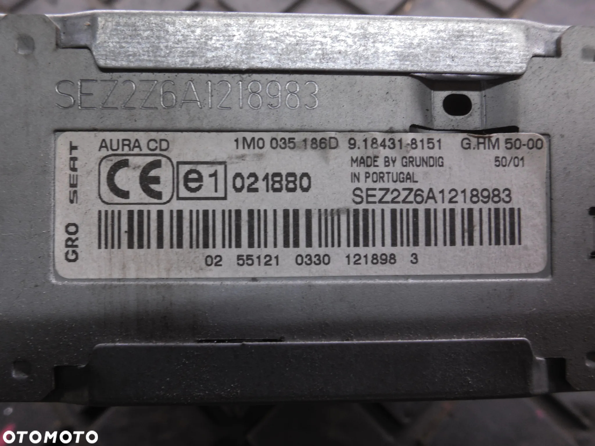 RADIO SEAT TOLEDO 1M0035186D SEAT LEON I POSIADAM 2 SZT - 9