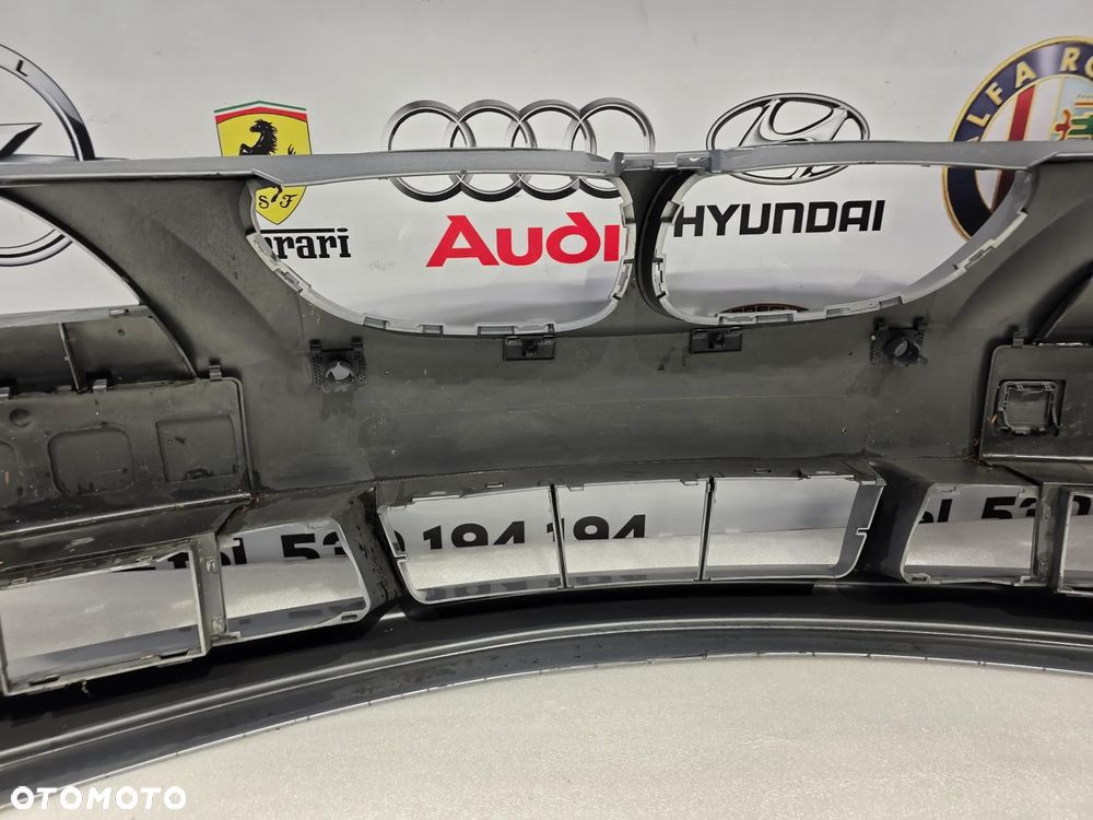 BMW E60 / E61 03-06 ZDERZAK PRZEDNI PRZÓD NA SPRYSKI + 4xPDC , NR 5111703369 / 703369 , NR AUKCJI NZ1705 - 30