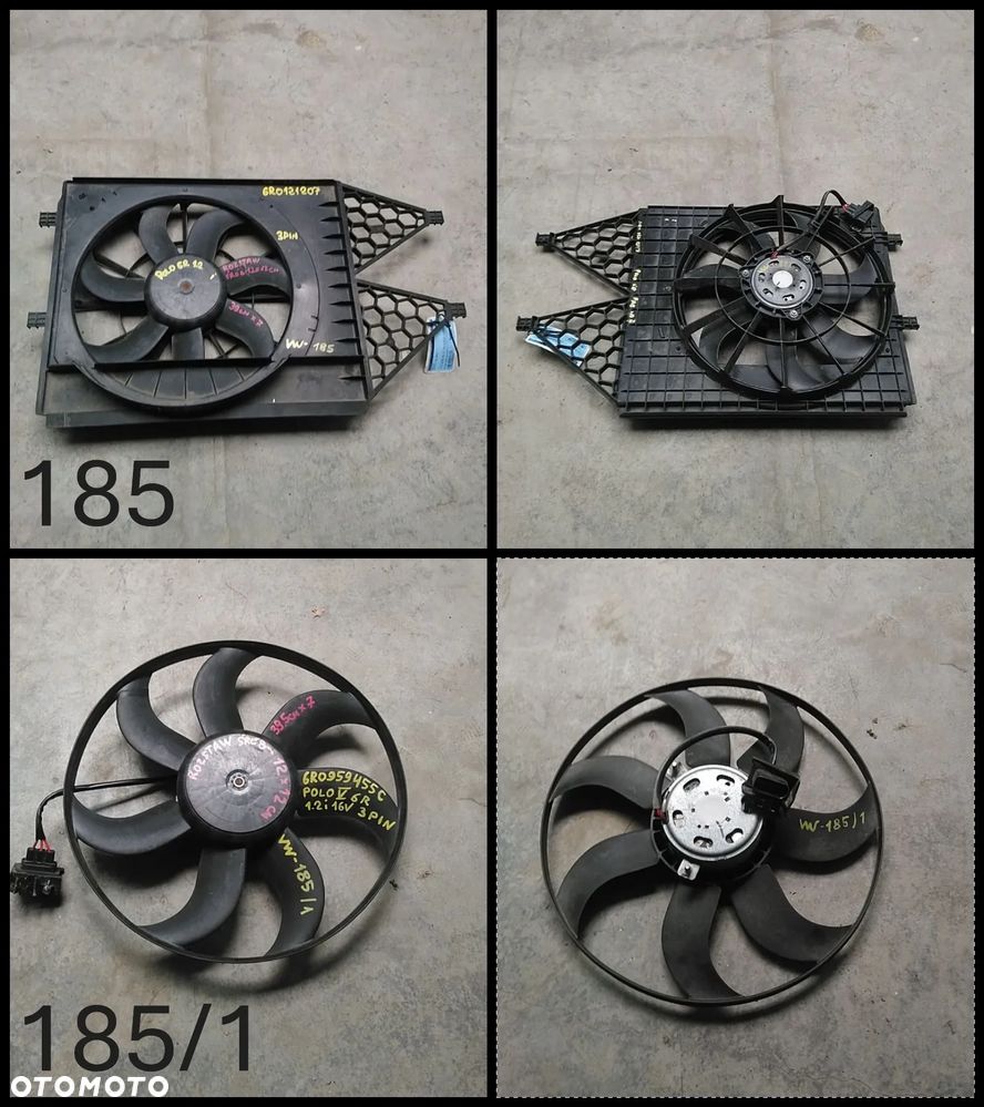 VW-001-399 WENTYLATOR CHŁODNICY VW AUDI SEAT SKODA - 29