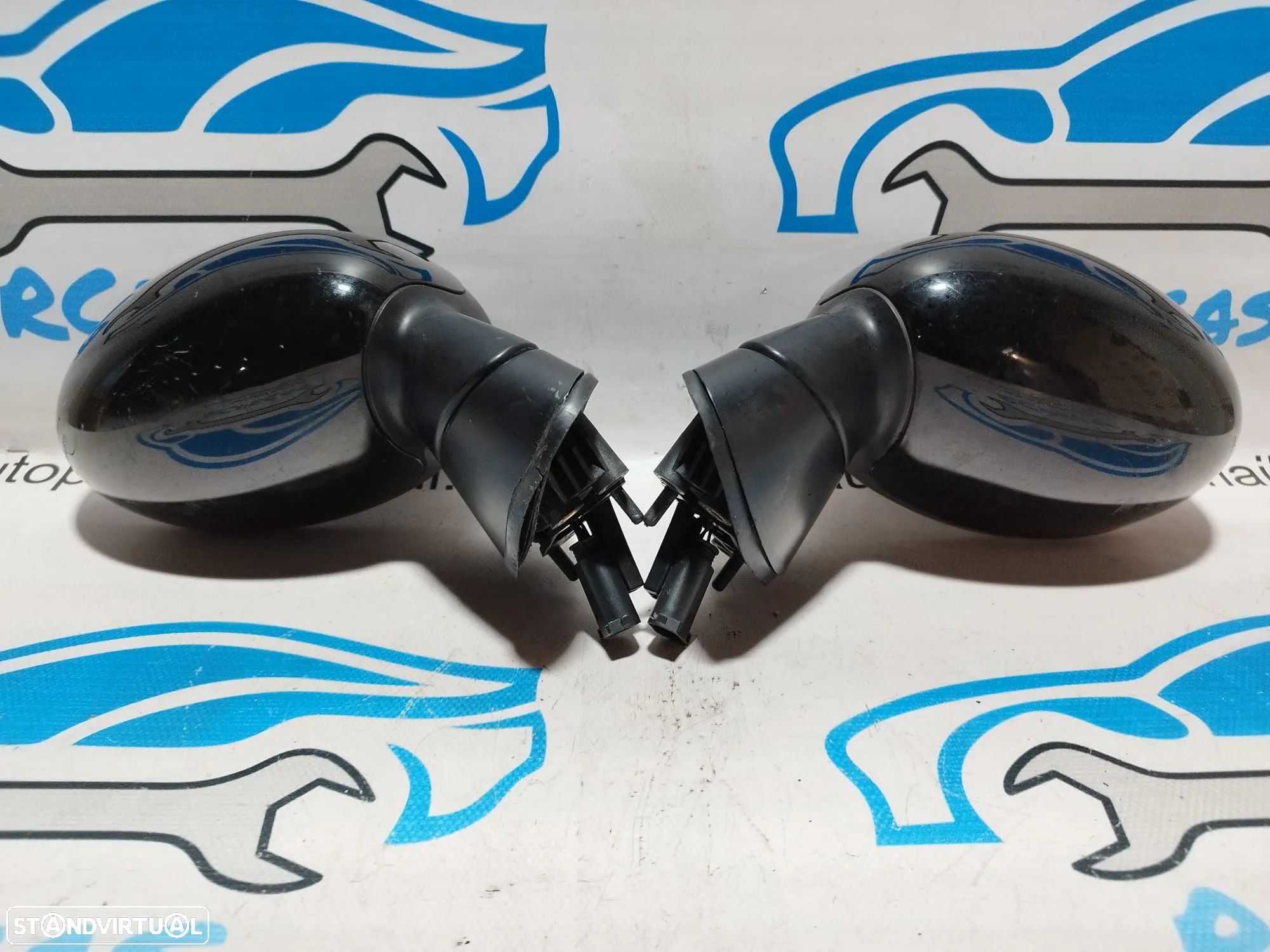 .ESPELHO RETROVISOR ESQUERDO DIREITO MINI COOPER R53 51167192469 7192469 51167192470 7192470 R50 R52 CABRIO ELETRICO AQUECIDO ESPELHOS RETROVISORES - 1