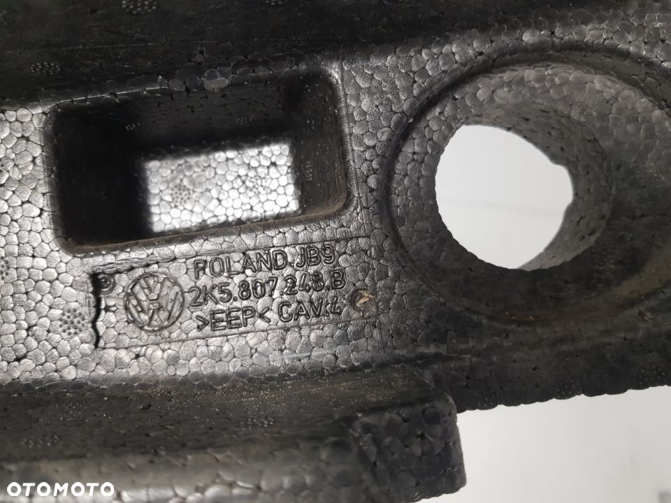 VW CADDY LIFT 15-21 ABSORBER ZDERZAKA PRZÓD PRZEDNI 2K5807248B - 2