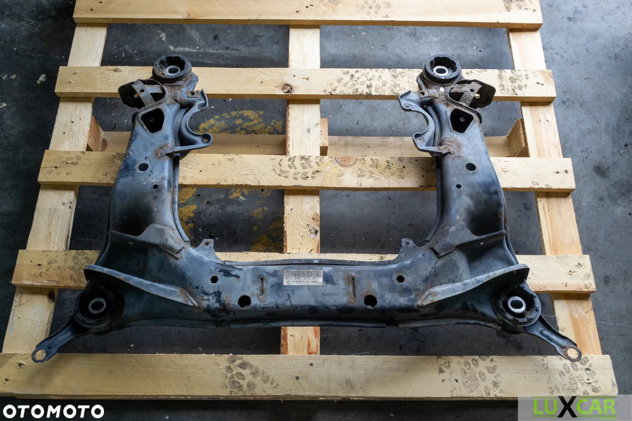 AUDI A4 B7 3.0 TDI WÓZEK PRZÓD SANKI BELKA SILNIKA 8E0399313BM GORLICE 14 - 5
