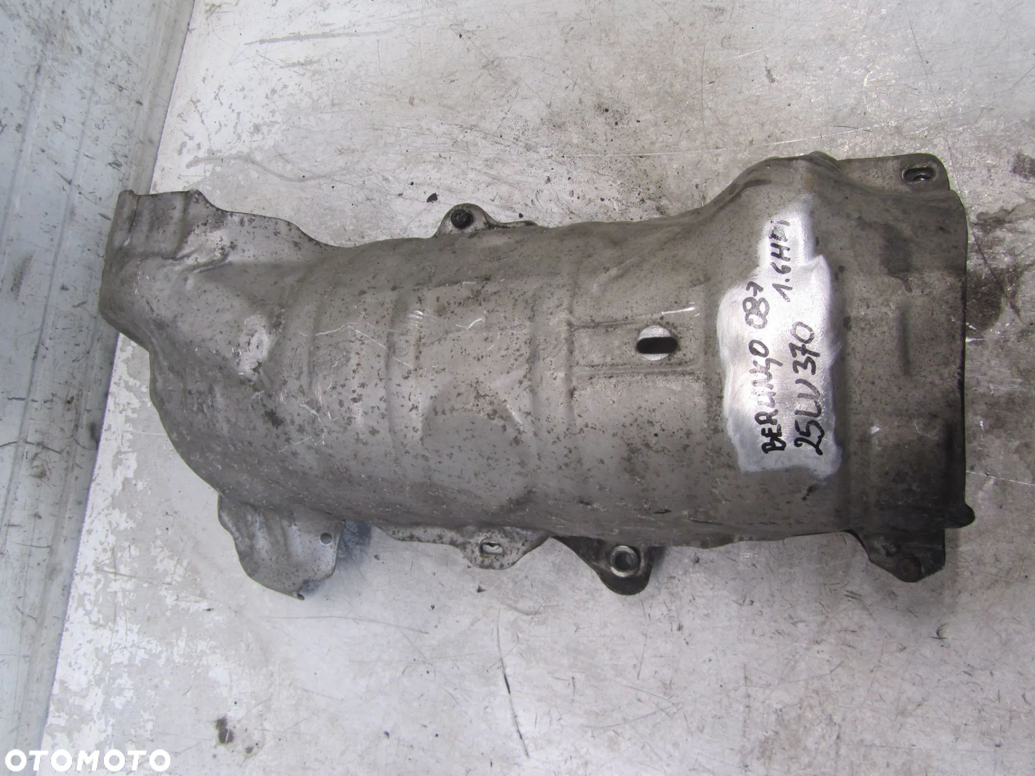 Peugeot Partner 08->1.6 HDI osłona termiczna kata - 1