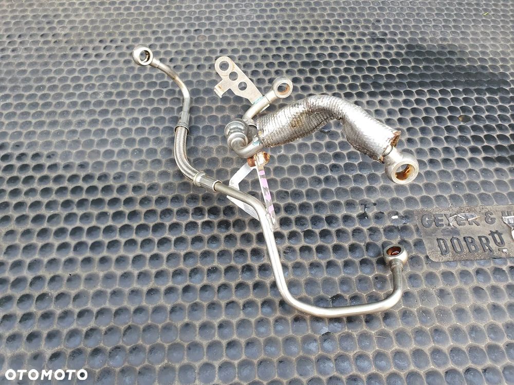 Rurka 06D121497A 06D145778C Rurki Przewod Smarowania Turbiny Olejow 2.0 TFSI Audi A4 B7 A6 C6 - 9