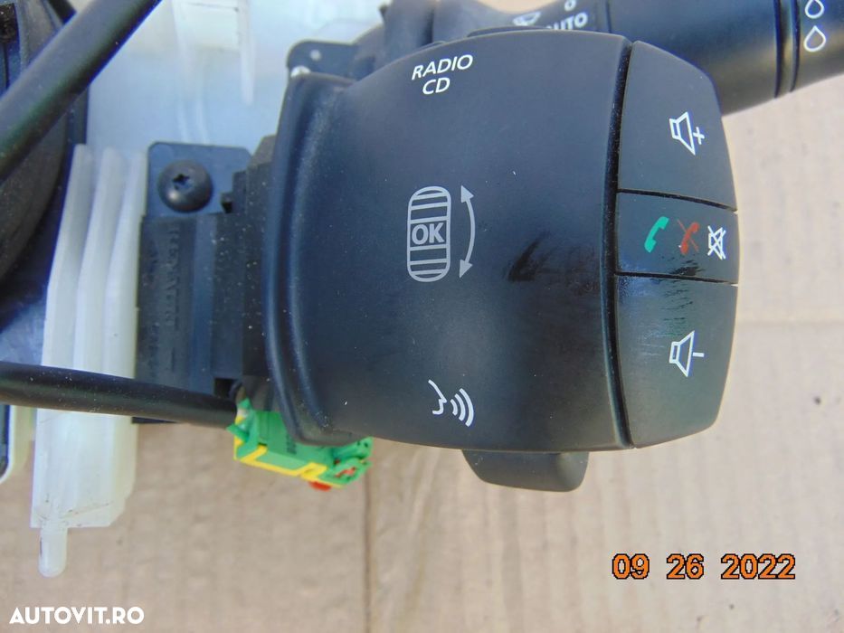 Bloc lumini Renault Latitude bloc manete semnalizare stergatoare comen - 4