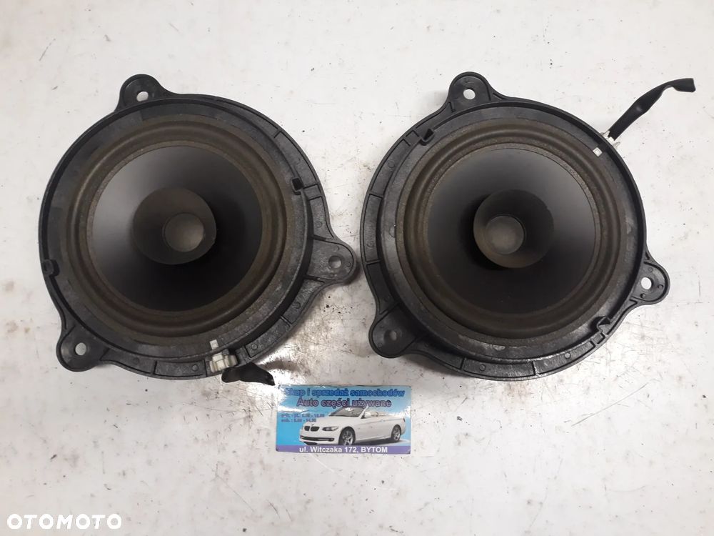 GŁOŚNIKI PRZÓD NISSAN PRIMERA P12  2006r  28156-AV710 (KOMPLET) - 1
