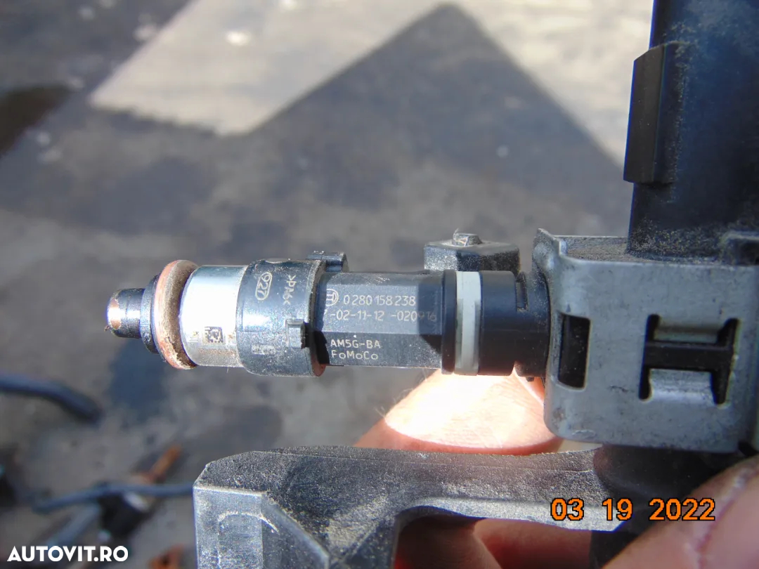 Rampa injectoare Ford 1.6 benzina Kuga B Max Fista Focus 3 C max 2 injectoare injector 1.6 benzina - 4