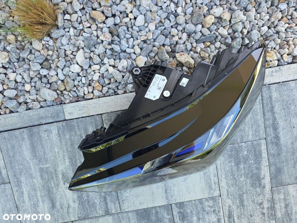 BMW X2 U10 Lampa lewa przód Full Led Adaptive Shadow Line 5A77EC7-05 Czarna - 7