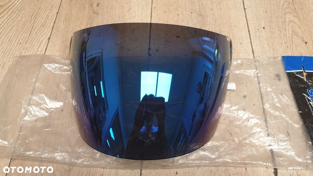 Wizjer Szyba Kasku SHARK VZ5030 Mirror Blue (Lustrzany) - 4