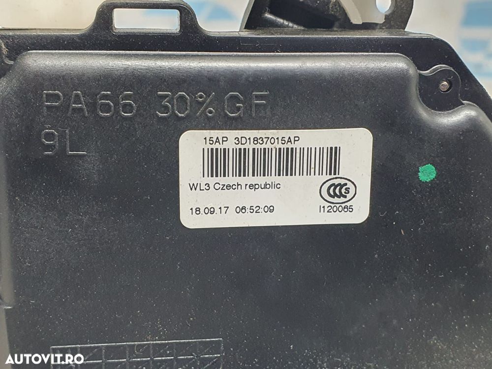 Broasca usa stanga fata 3D1837015AP Skoda Octavia 2 [facelift] [2008 - 3