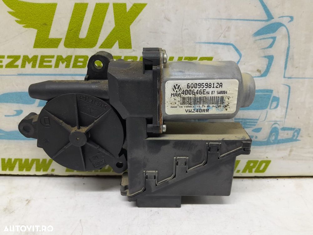 Motoras macara geam dreapta spate 6q0959812a Volkswagen VW Polo 4 9N - 2