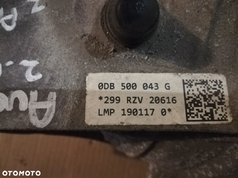 most tylny dyferencjał AUDI A5 8W F5 A4 B9 0DB500043Q - 2