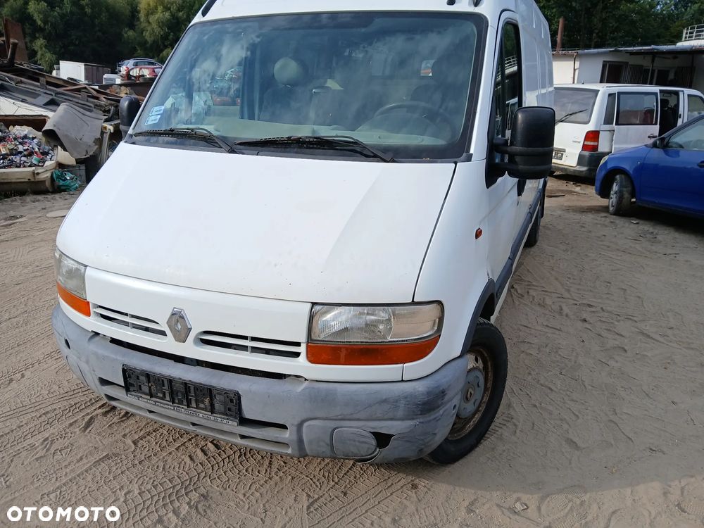 RENAULT MASTER II L2H2 maska pokrywa silnika klapa bagażnika zderzak lampa reflektor pas przedni - 1