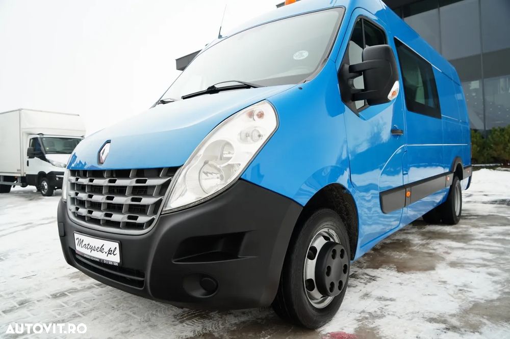 Renault MASTER / CAROSERIE ROATĂ / PANOU / CABINĂ DUPĂ 7 LOCURI / IMPORTAT - 9