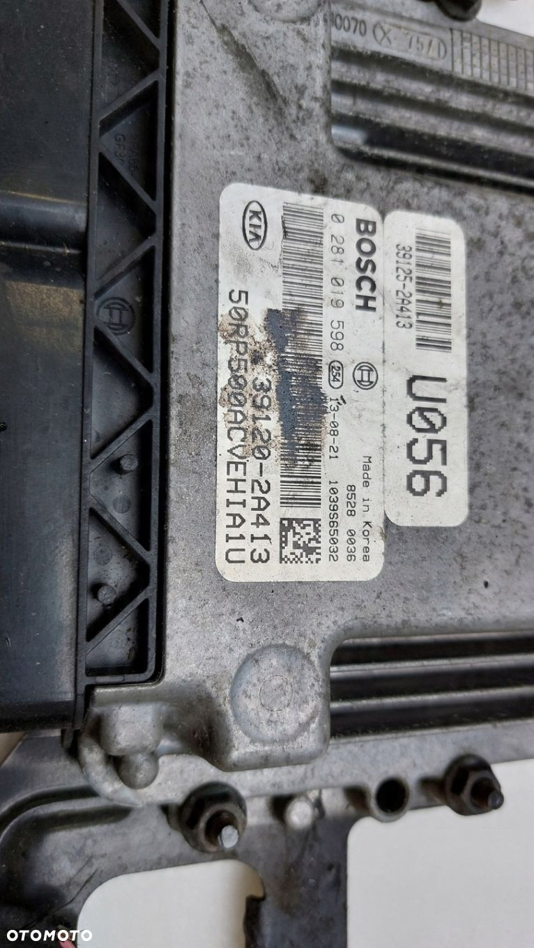 KOMPUTER SKRZYNI BIEGOW SILNIKA ZESTAW KIA CARENS IV 2013 1.7 CRDI AUTOMAT - 2