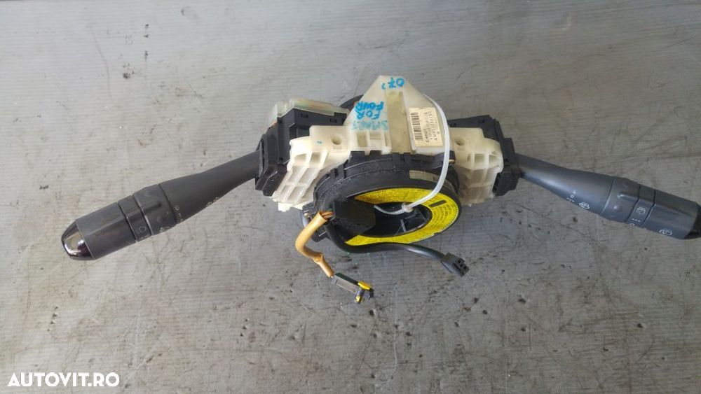 bloc manete stergatoare semnalizare si spirala volan smart forfour 2004-2006 a4545400217  a4545401244 - 3