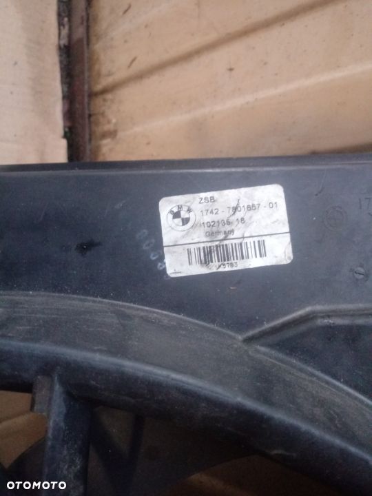 Wentylator BME E60 E61 3.0D 1742-7801657-01 - 4