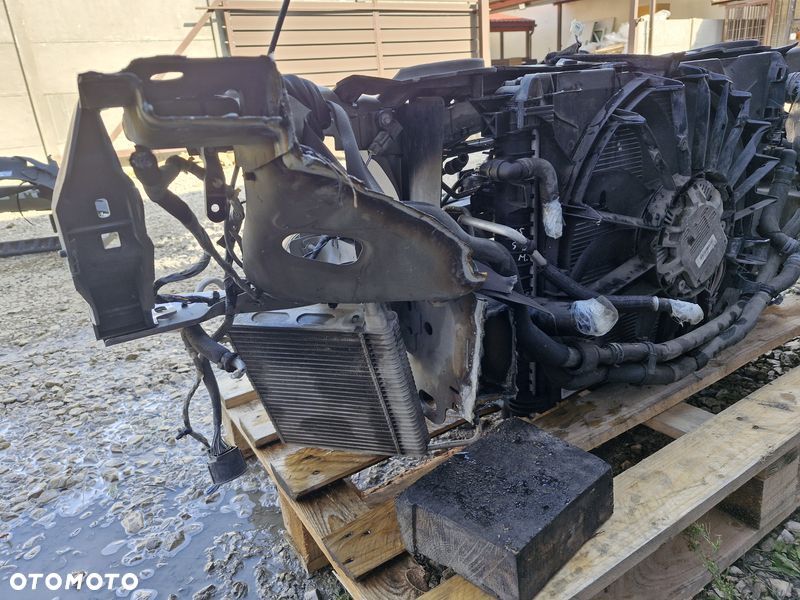 JAGUAR XF X250 LIFT DIESEL PAS PRZEDNI WENTYLATOR CHŁODNICE PRZÓD BELKA - 9