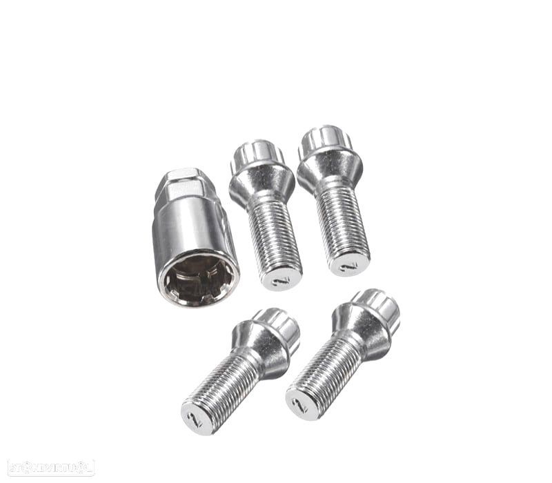 KIT CONJUNTO PERNOS SEGURANÇA ANTI-ROUBO 14X150 - 1