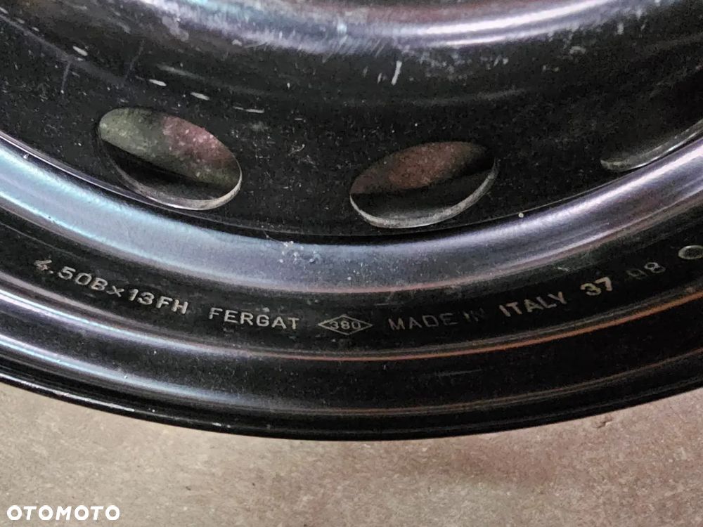 (V43) Felga stalowa 13'' Dacia Logan Spring Renault Megane Clio Thalia Kangoo Modus / 4,5Jx13 ET36 4x100 - 3