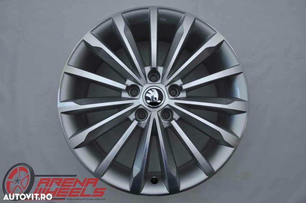 Jante Noi 18 inch Originale Skoda Kodiaq R18 Trinity - 6
