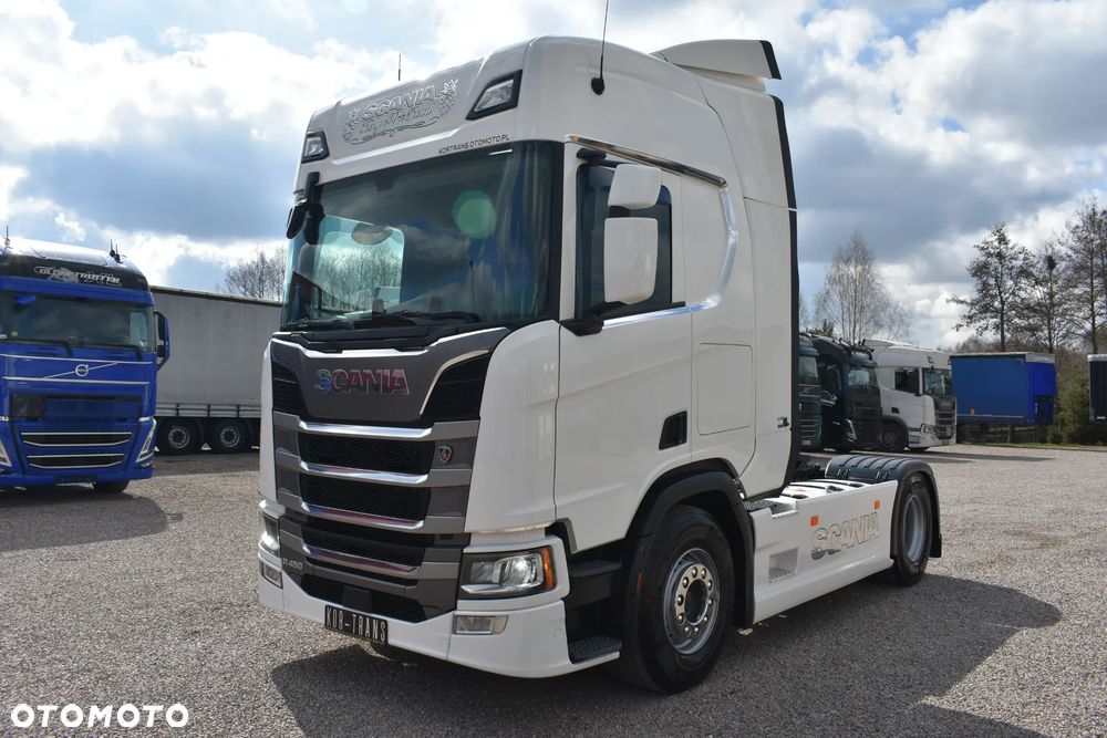 Scania R450 // NAVI // VIRTUAL COCKPIT // HYDRAULIKA // NOWE OPONY !! // - 1