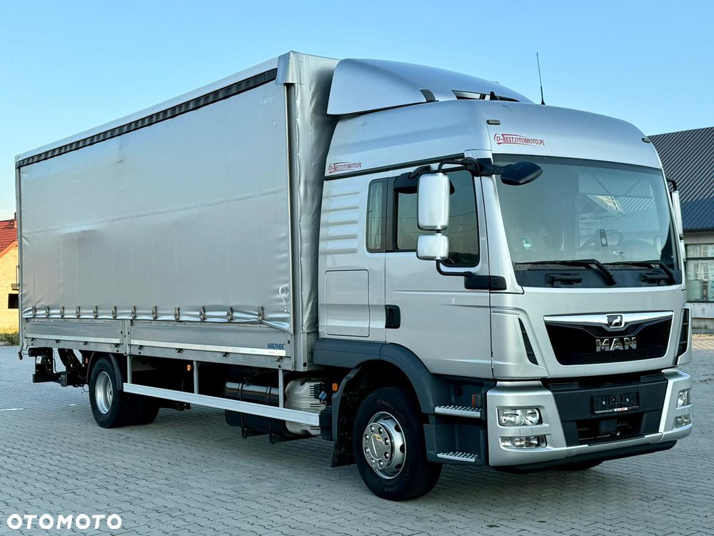 MAN TGM 12.250 / TGL / BURTO - FIRANKA / WINDA / 18 PALET / AUTOMAT / SYPIALKA / EURO 6 / 2017 - 2
