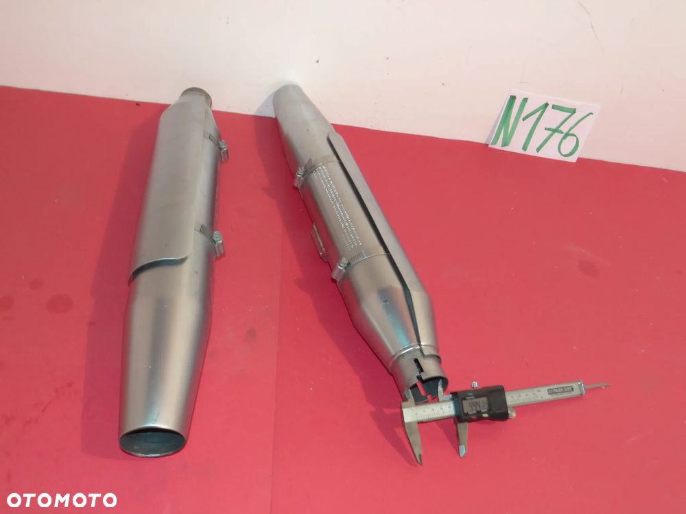 N176  HARLEY DAVIDSON TŁUMIK TŁUMIKI WYDECH SOFTAIL HARITAGE FAT BOY HARFXS1584 1688 - 18