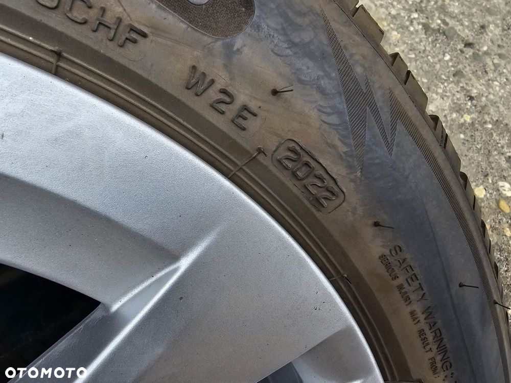 koła aluminiowe 5e3601025 skoda 205/55r17 - 9
