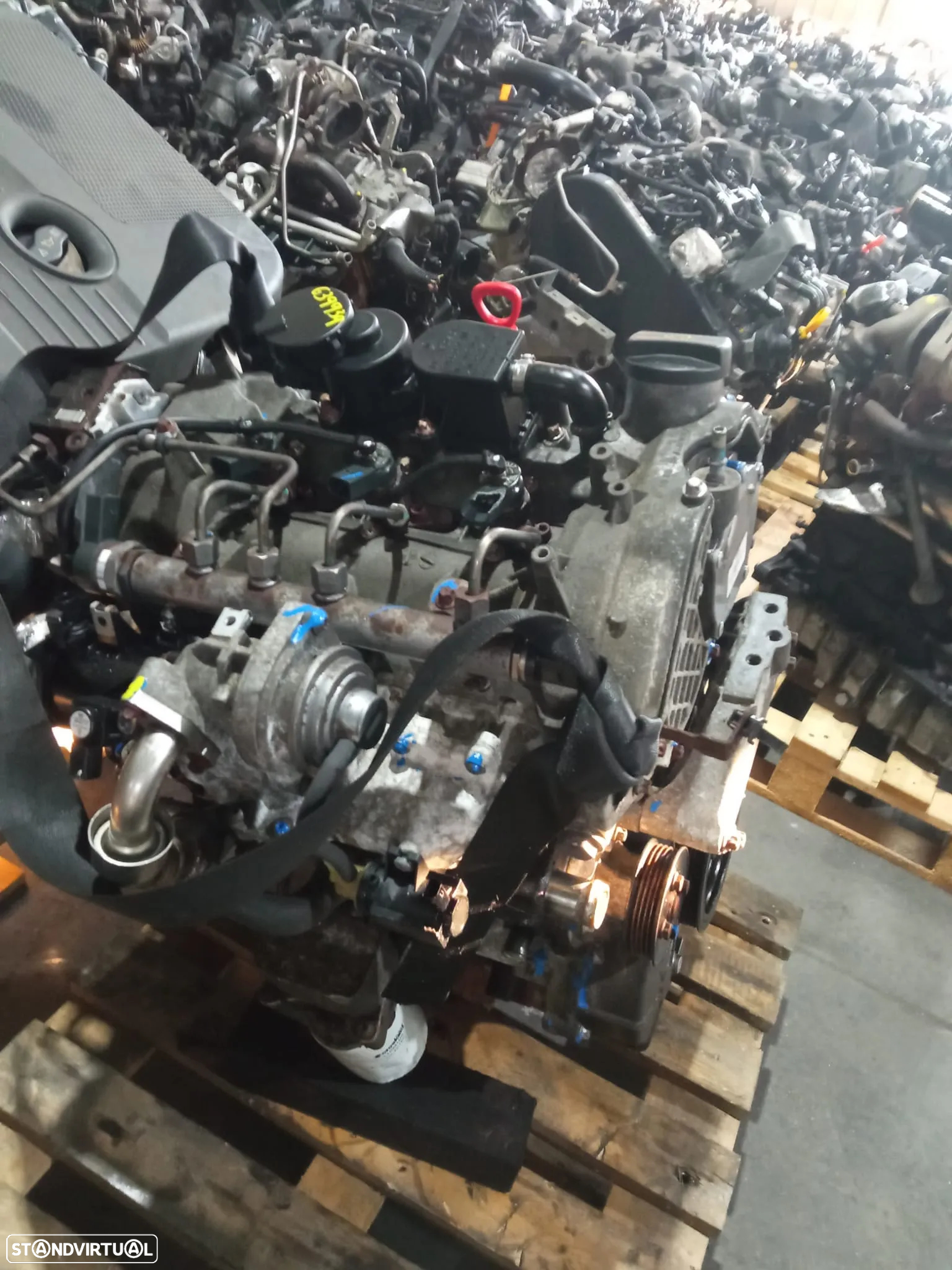 Motor Smart Four Four dci / Mitsubishi Colt 1.5 DID REF: 639.939 - 4