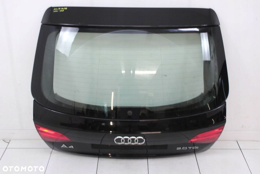 AUDI A4 B8 KOMBI 07R- KLAPA BAGAŻNIKA TYŁ TYLNA LY9B - 1