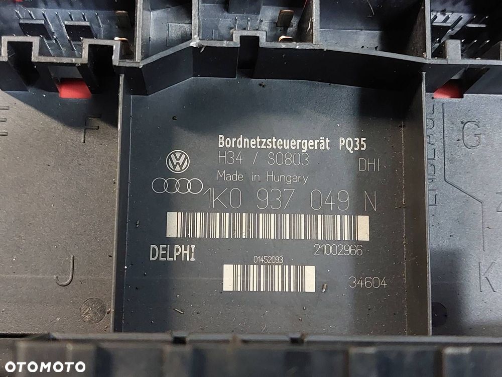 ZESTAW STARTOWY SKODA OCTAVIA II 1.9 TDI 03G906016DJ 1K0959433BL - 7