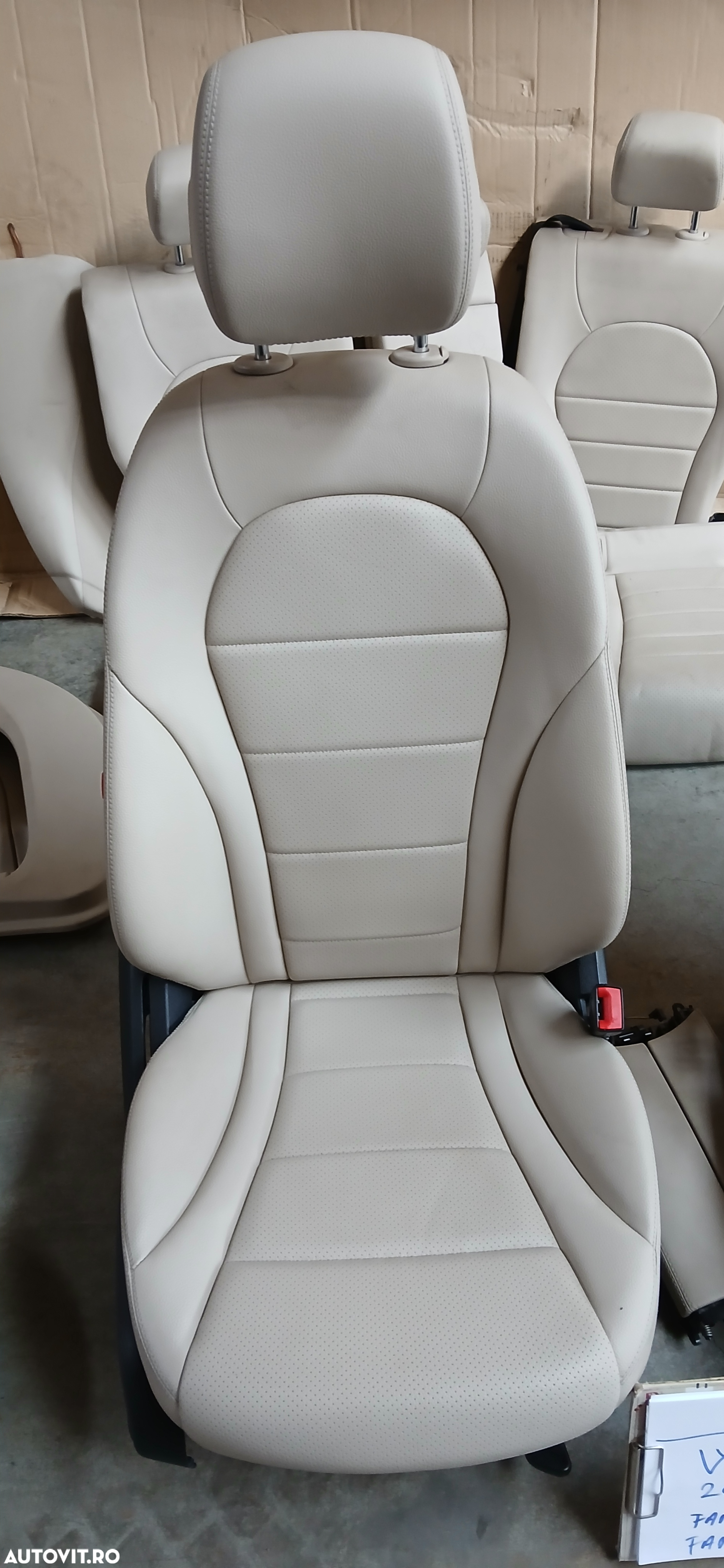 Interior de piele Mercedes C-class W205 2017 - 5