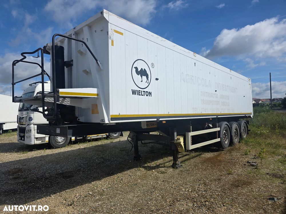 Wielton NW3A, 50m3, Transport Cereale, Aluminiu - 3