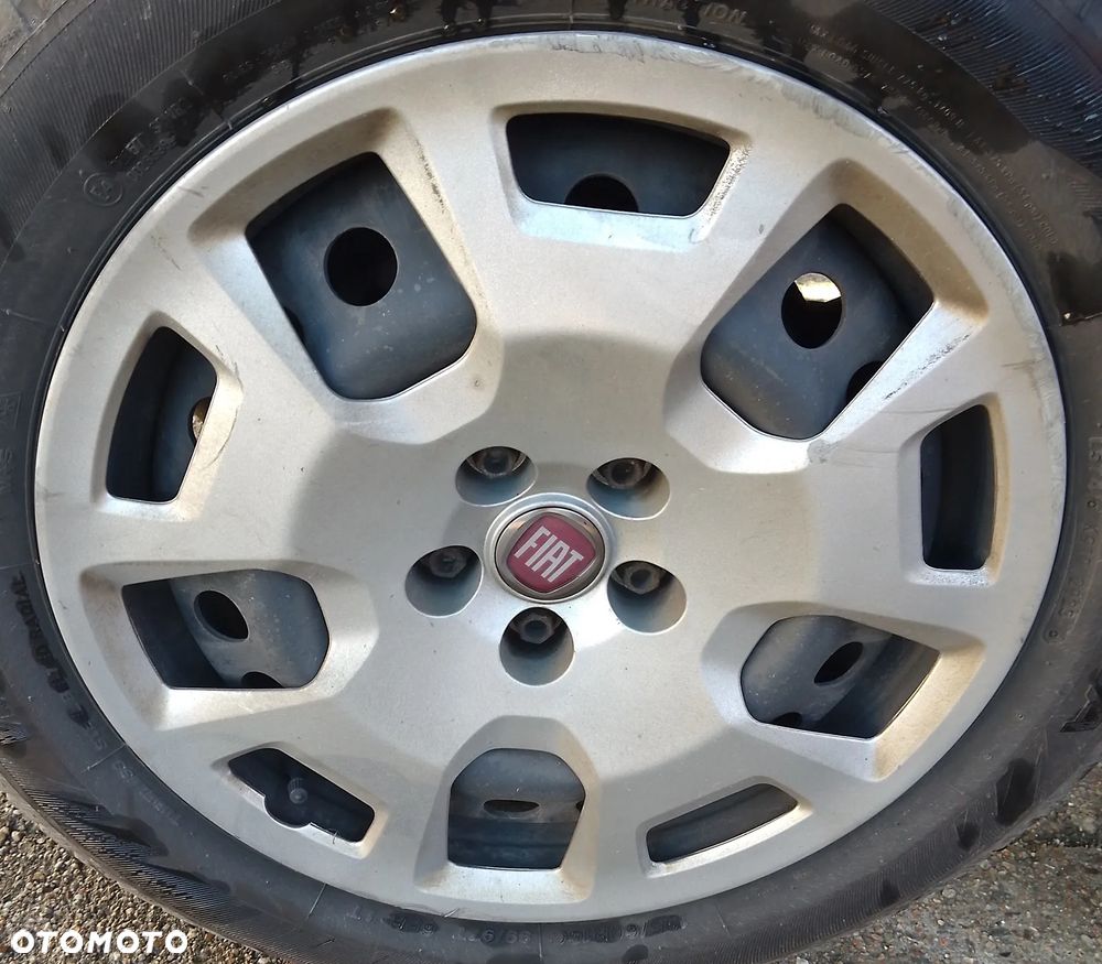 FITA DOBLO II MAXI LIFT FELGI STALOWE KOŁPAKI KOMPLET 16'' 5*98 - 1