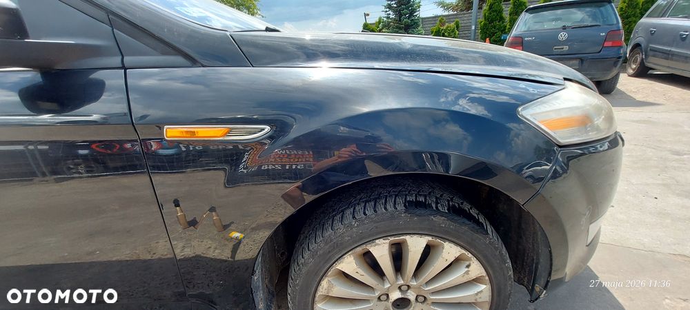 Mondeo Mk4 Błotnik Przód Przedni Prawy Kolor G6 Czarny - 2