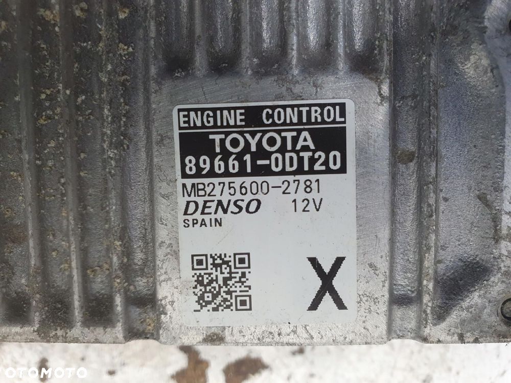 Toyota Yaris III 1.5 H HYBRID STEROWNIK SILNIKA komputer 89661-0DT20 - 10