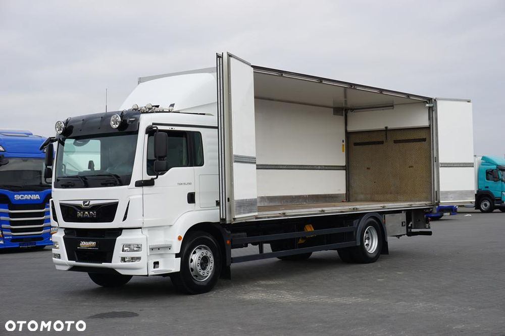 MAN TGM / 18.290 / EURO 6 / IZOTERMA + WINDA / 18 PALET / OTWIERANY BOK - 10