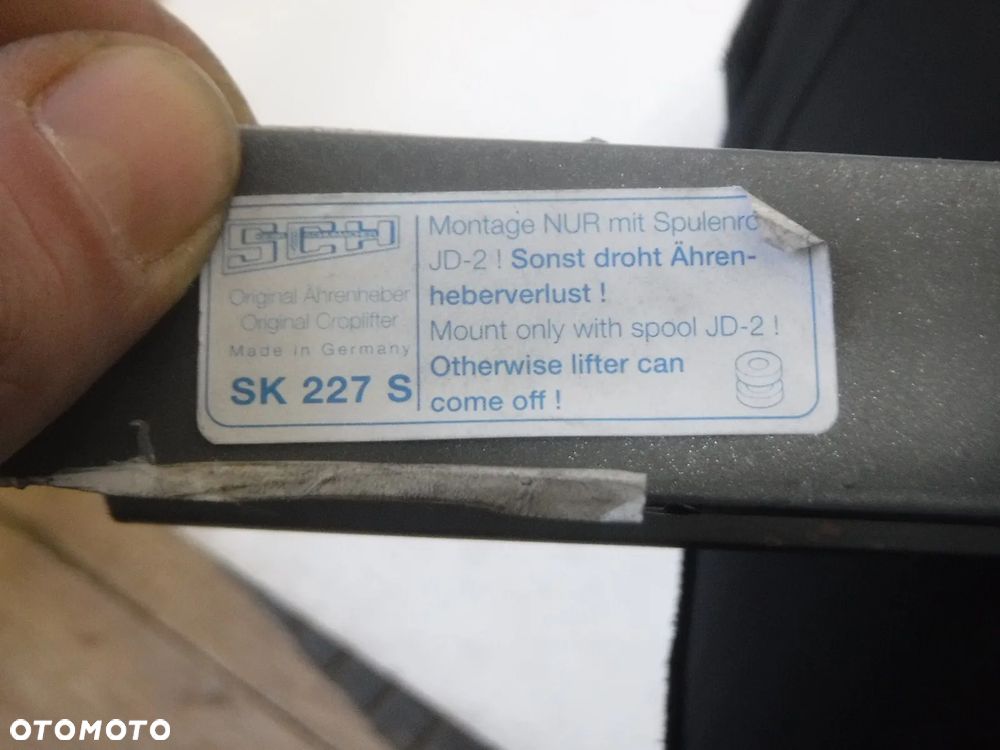 Podnośnik łanu Schumacher redlica SK 227-S oryginał nowy - 3