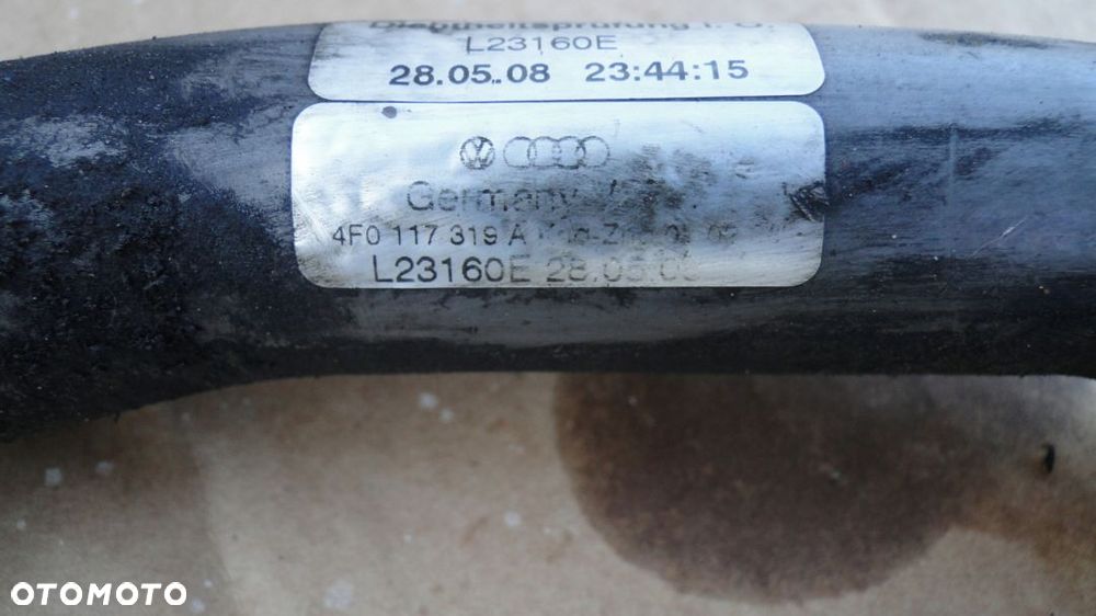 AUDI A6 RS6 C6 WĄŻ PRZEWÓD RURA CIŚNIENIOWY OLEJU EUROPA - 4