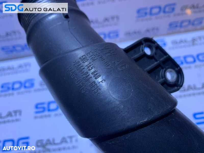 Conducta Presiune Aer Radiator Intercooler Turbo Turbina Turbosuflanta Seat Leon 1P 2.0 TDI CEGA 2006 - 2013 Cod 5N0145840F 1K0145840AB - 2