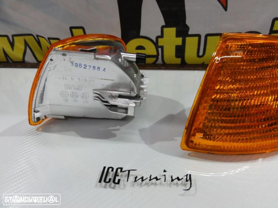 Pisca / Farois / Farolins frontais Seat Ibiza 6K 96-99, VW Polo Van/Carrinha 6N Fundo Laranja JDM - 4
