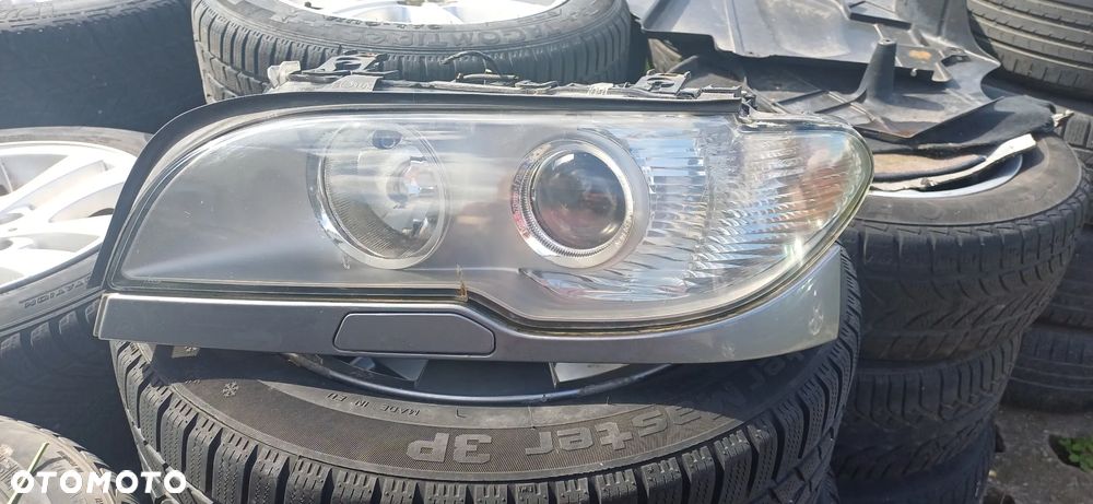 LAMPY BMW E46 COUPE CABRIO LIFT BI-XENON SKRĘTNE KOMPLET PRAWA LEWA LAMPA LISTWY - 5