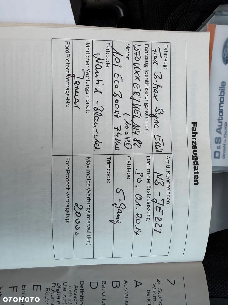 Ford B-MAX 1.0 EcoBoost SYNC Edition - 38