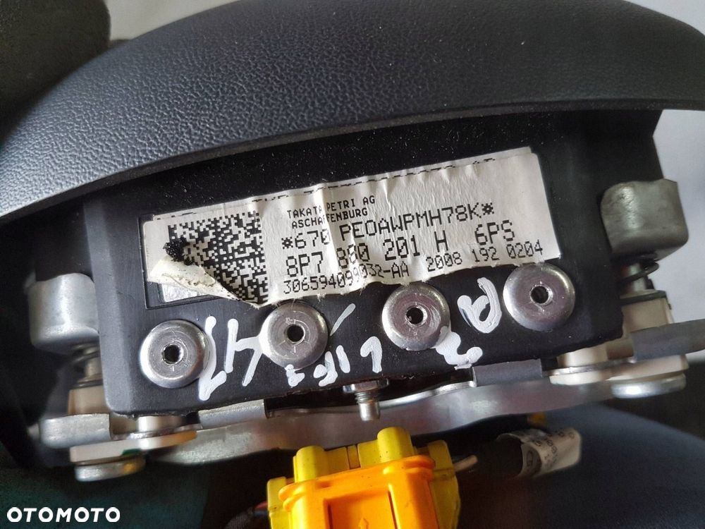 AUDI A3 8P LIFT 08-12r PODUSZKA AIRBAG KIEROWCY 3 RAMIONA 8P7880201H - 6