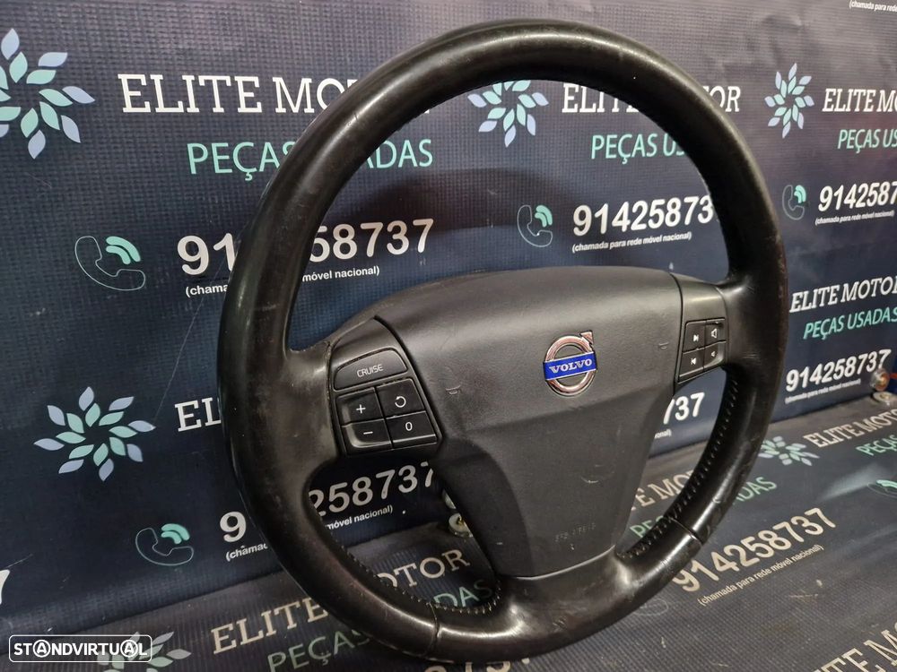 Volante usado pele com airbag VOLVO C70 C30 S40 V50 - 1